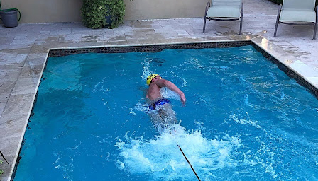 Backyard Pool Workout For Water Polo Players